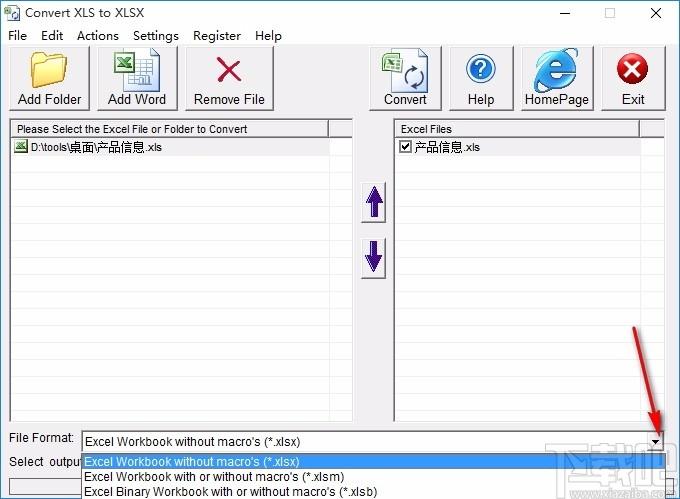 Convert XLS to XLSX下载,xls转xlsx转换器,xls转xlsx转换