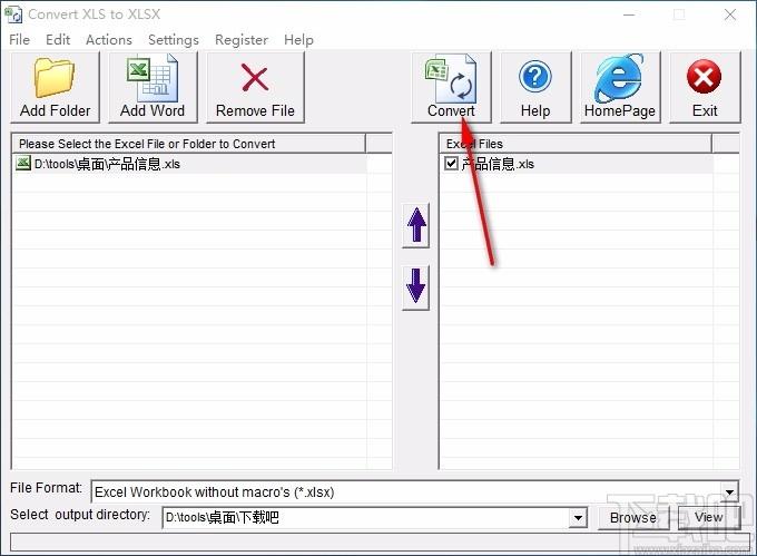 Convert XLS to XLSX下载,xls转xlsx转换器,xls转xlsx转换