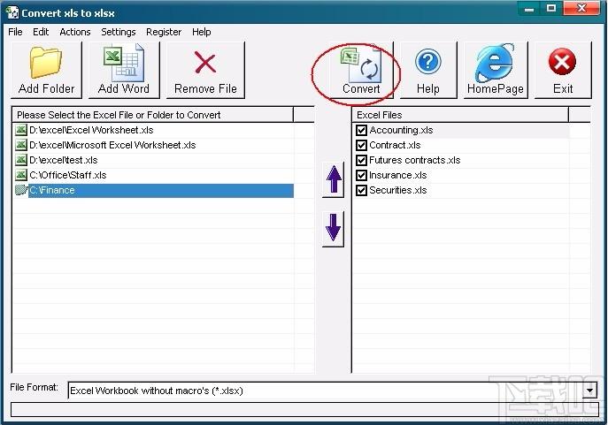 Convert XLS to XLSX下载,xls转xlsx转换器,xls转xlsx转换